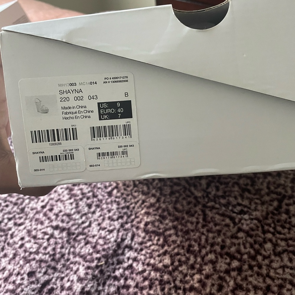 Shayna Aldo brown wedge sandals. Brand new Never warn